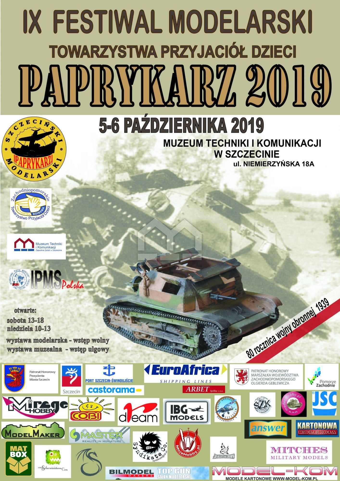 Plakat Paprykarz 2019